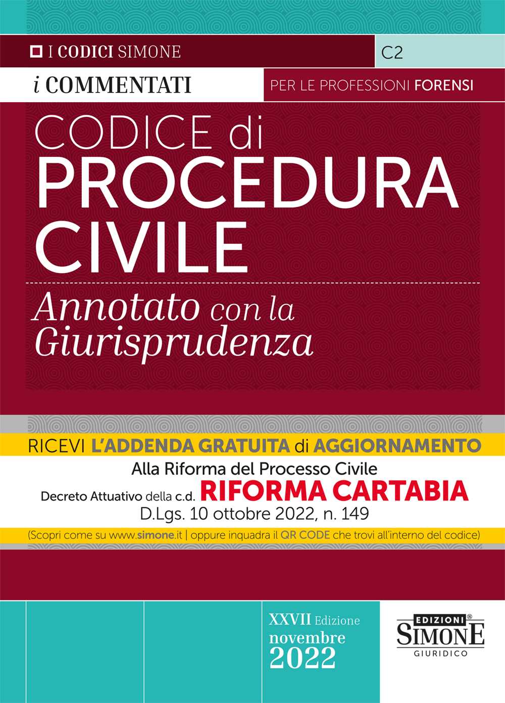 Codice procedura civile annotato giurisp - C2 Sensale