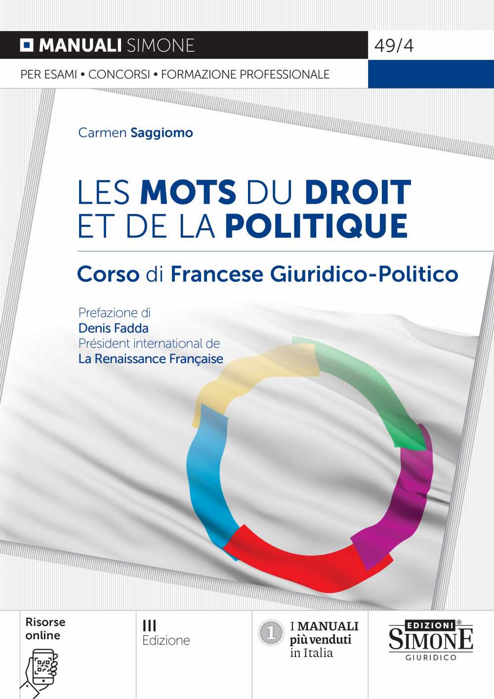 Les mots du droit et de la politique 3ed - 494 Saggiomo