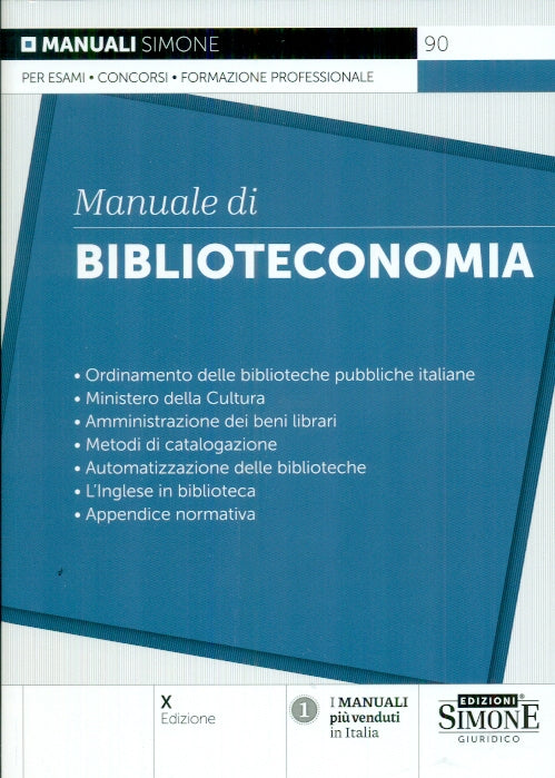 Manuale di biblioteconomia 10ed. - 90