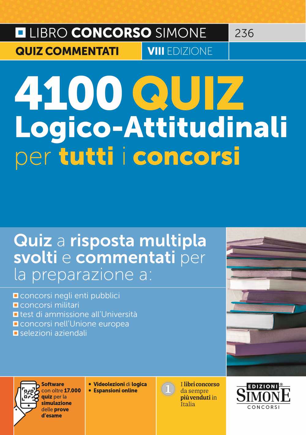 4100 quiz logico-attitudinali per tutti - 236