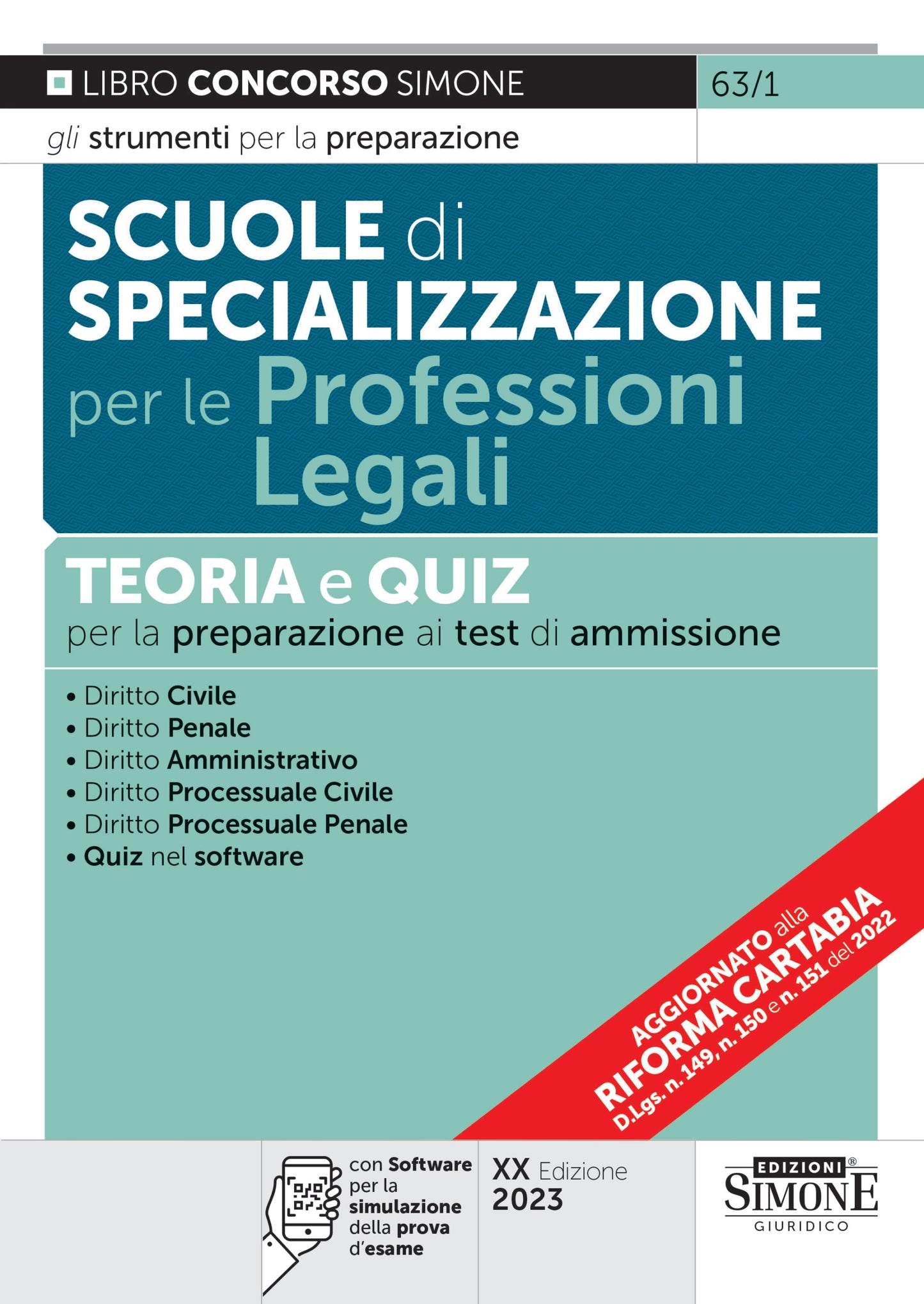 Scuole di Specializzazione per le Professioni Legali - Teoria e Quiz per la preparazione ai test di ammissione