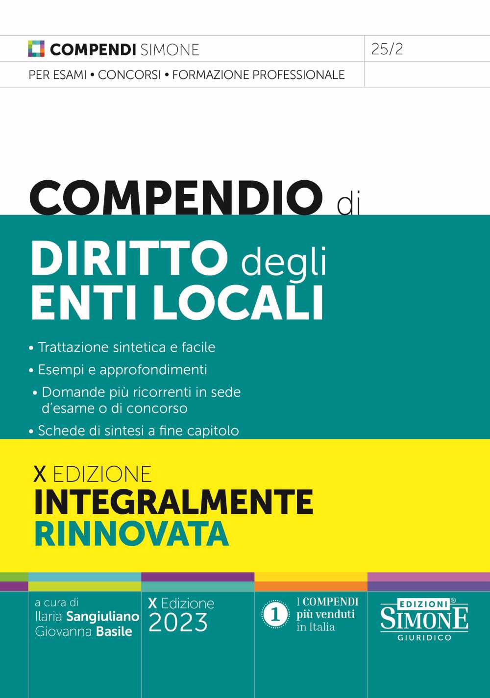 Compendio diritto degli enti locali (10 ed.) - Sangiuliano