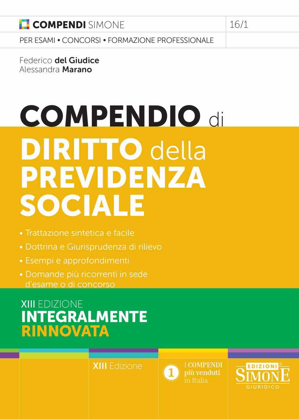 Compendio diritto previdenza sociale - Del Giudice