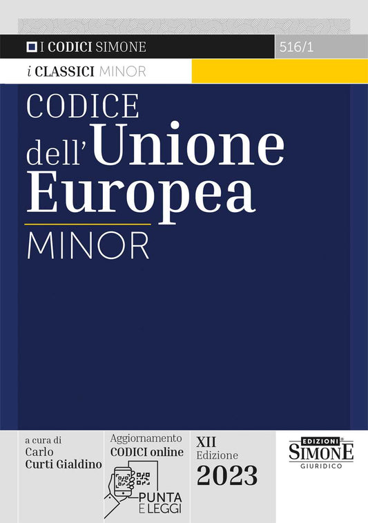 Codice breve unione europea 12ed. 2023 - 5161 Curti Gialdino