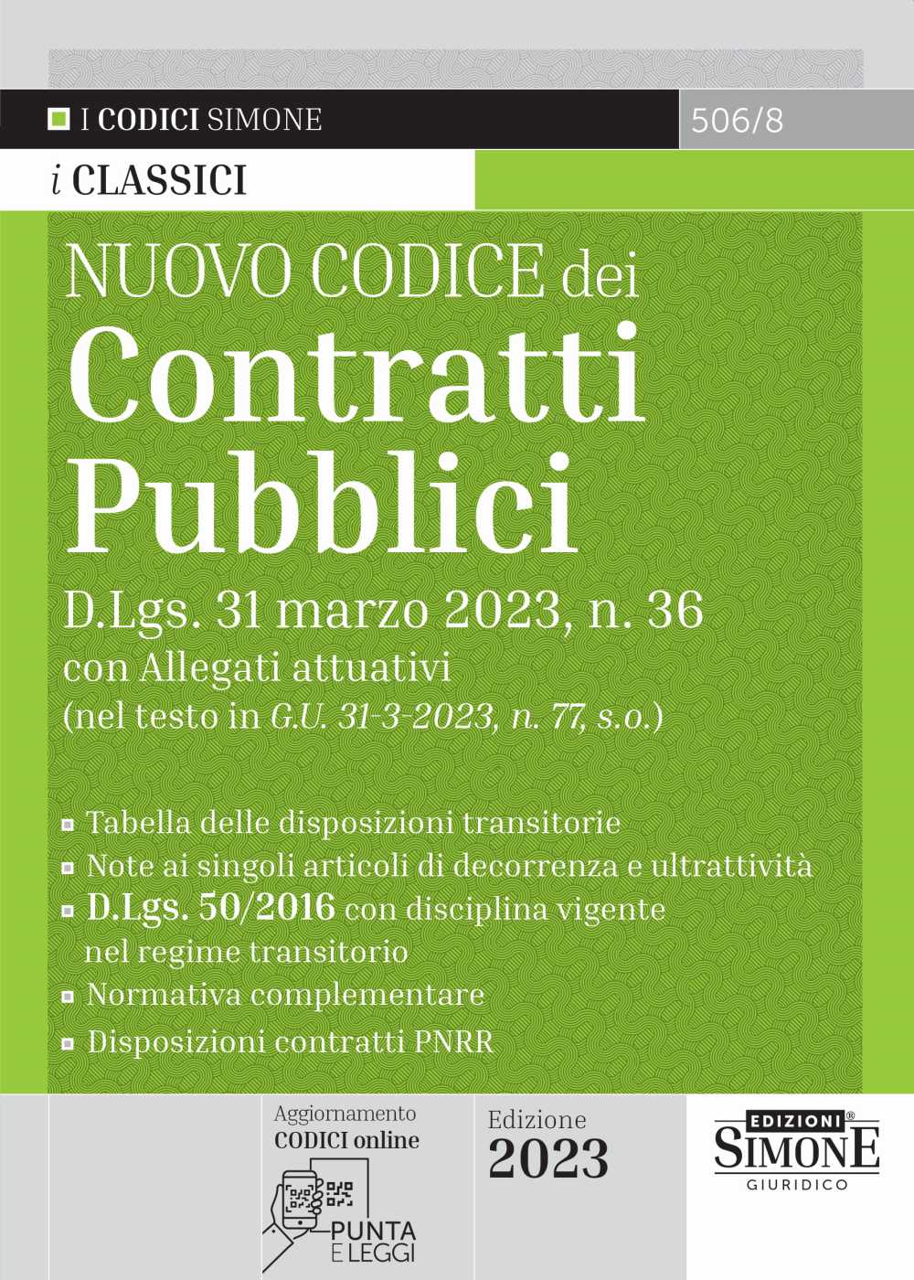 Nuovo codice contratti pubblici 2023 - 5068