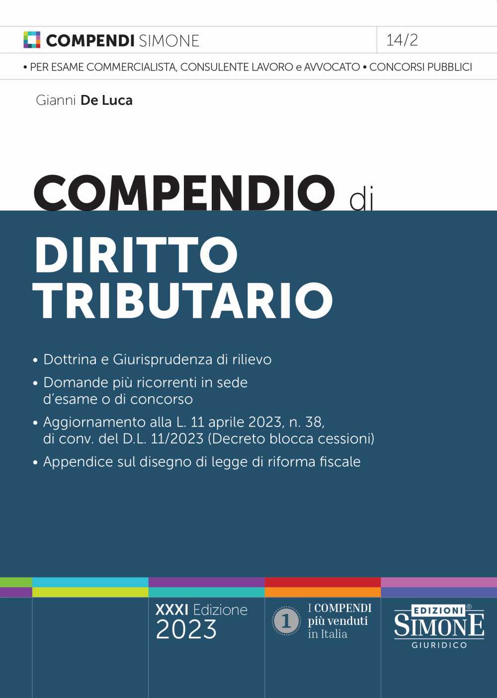 Compendio diritto tributario 2023 (31 ed.) - De Luca