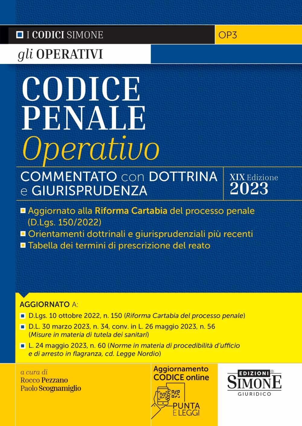 Codice Penale Operativo 2023 - Pezzano