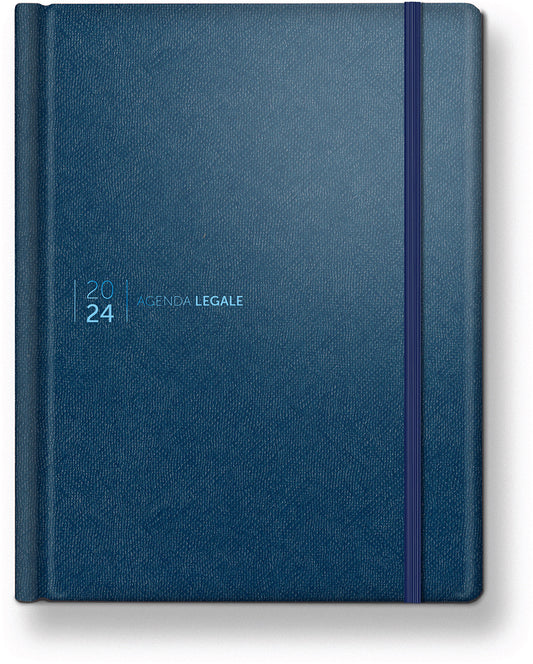 Agenda legale 2024 cobal blue tradition -