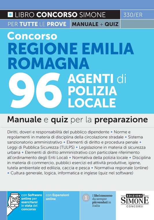 Concorso Emilia Romagna 96 Agenti - 330ER