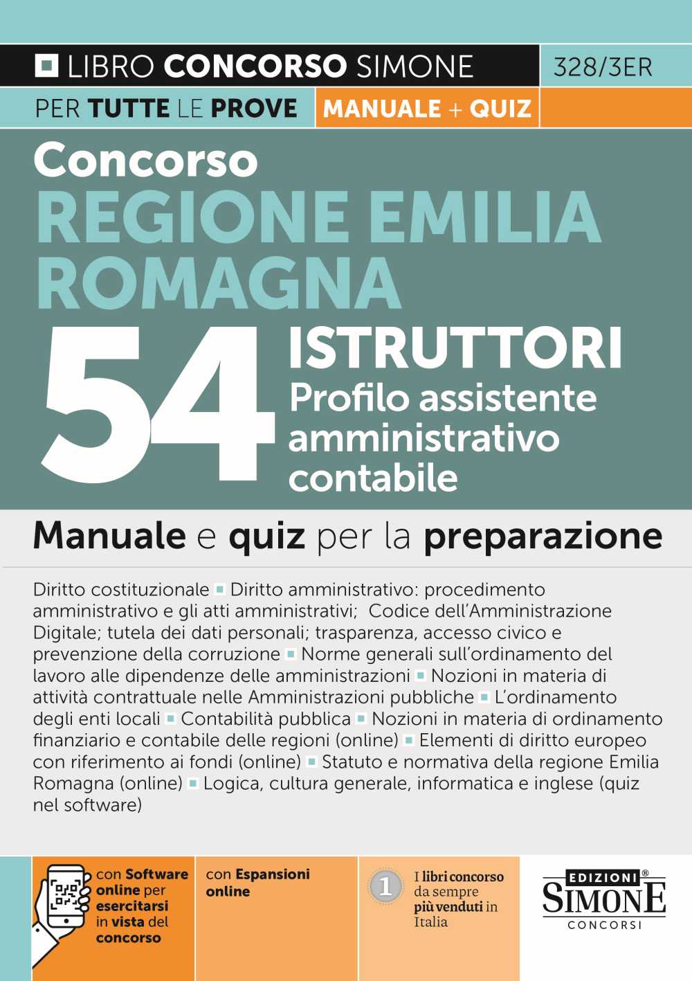 Concorso Emilia Romagna 54 istruttori - 3283ER