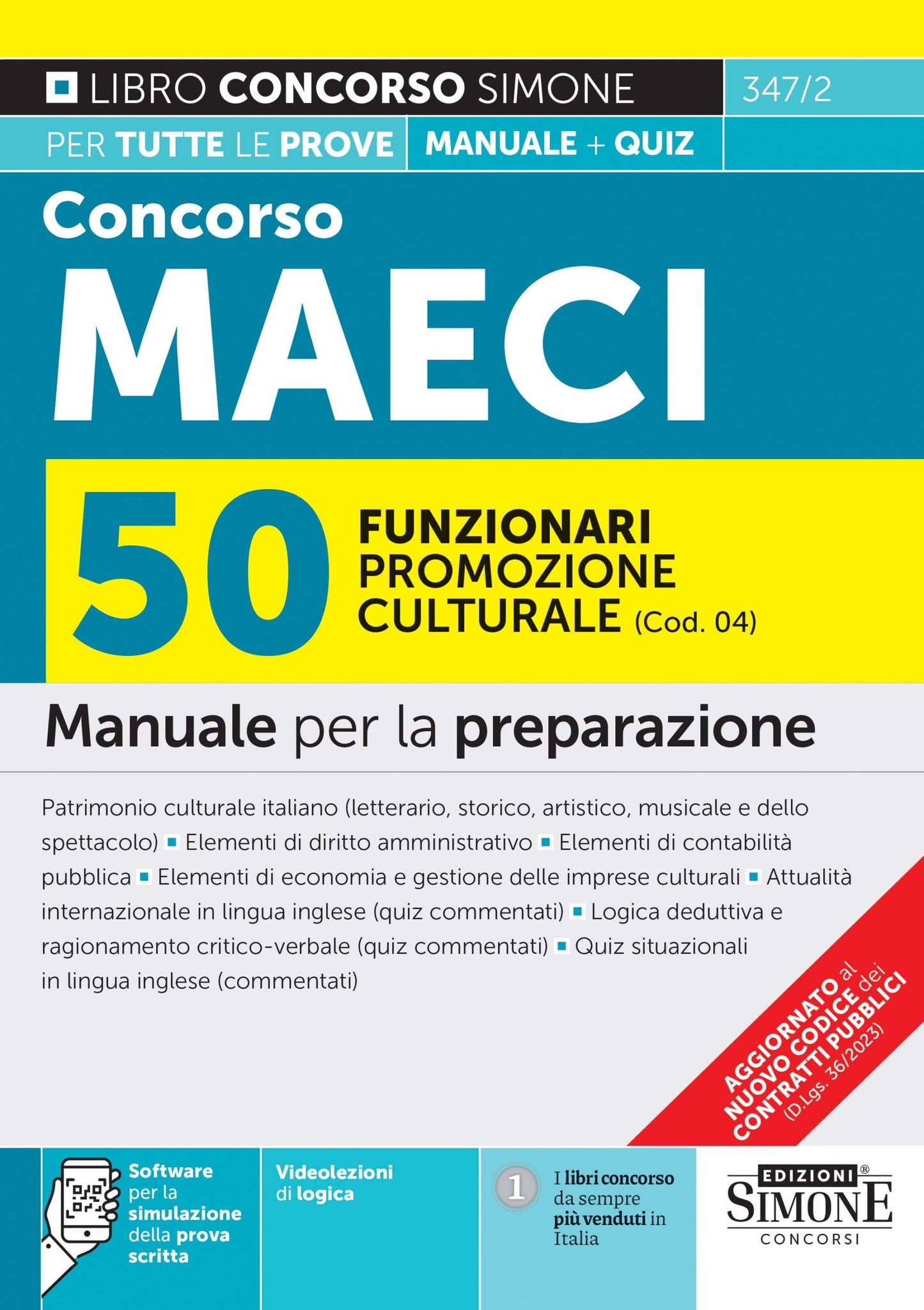 Concorso maeci 50 funzionari prom.cult. - 3472