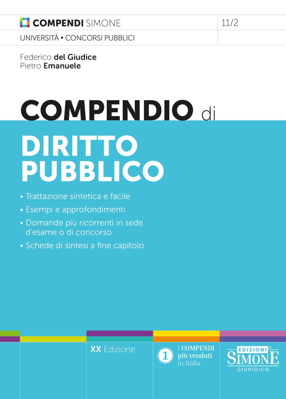 Compendio di diritto pubblico (20 ed.) - Del Giudice