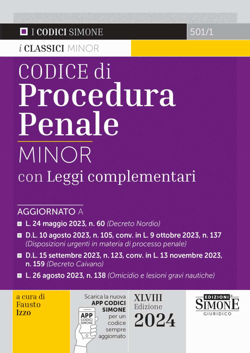 Codice procedura penale minor 2024