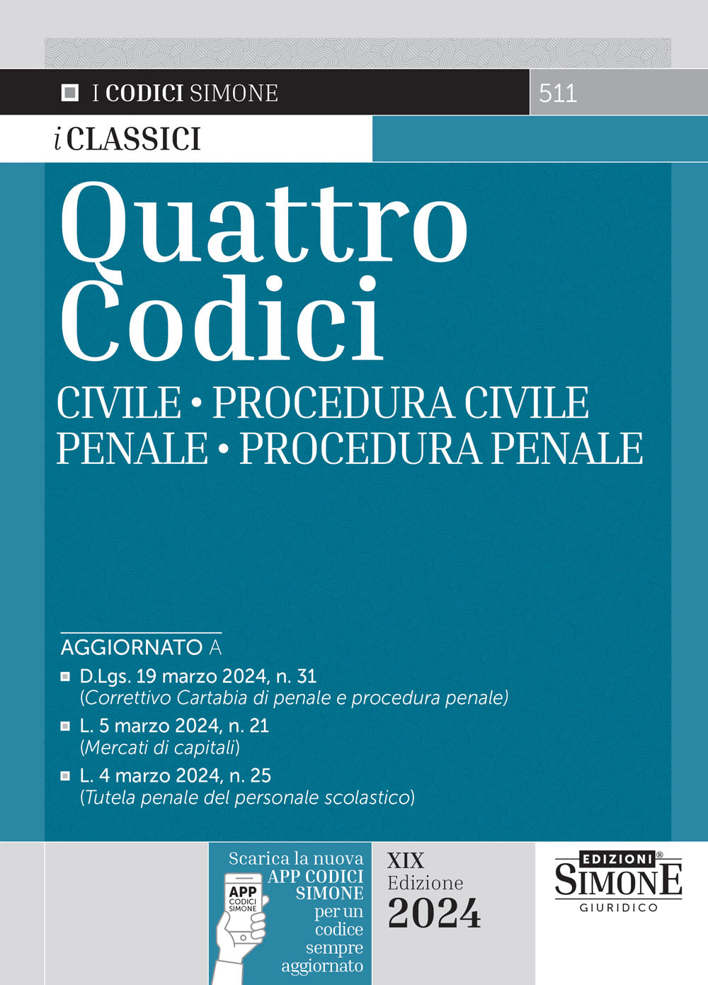 Quattro codici 2024 (22 ed.)