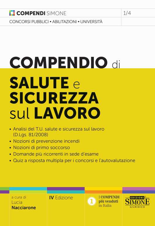 Compendio sicurezza sul lavoro (4 ed.) - Nacciarone