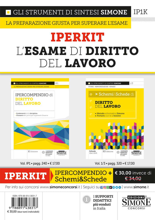 Iperkit diritto del lavoro 2vol.2024 - IP1K