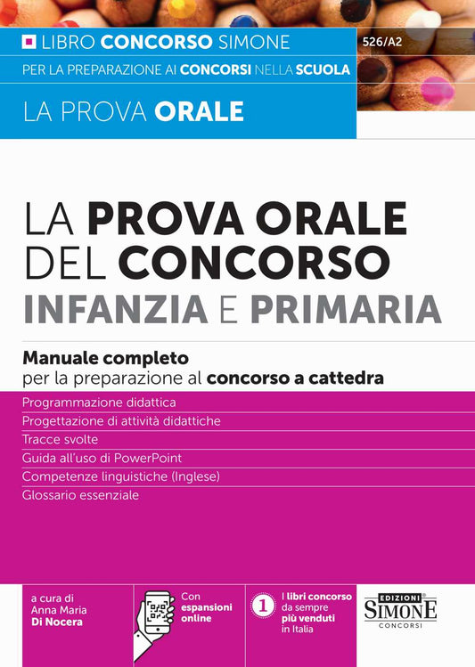 Prova orale conc.infanzia primaria 2024 - 526A2 Di Nocera