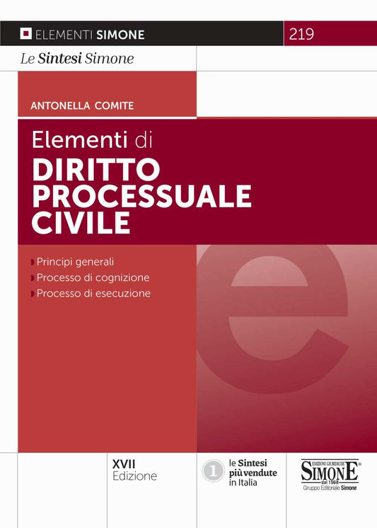 Elementi diritto processuale civile 18ed - 219 Comite