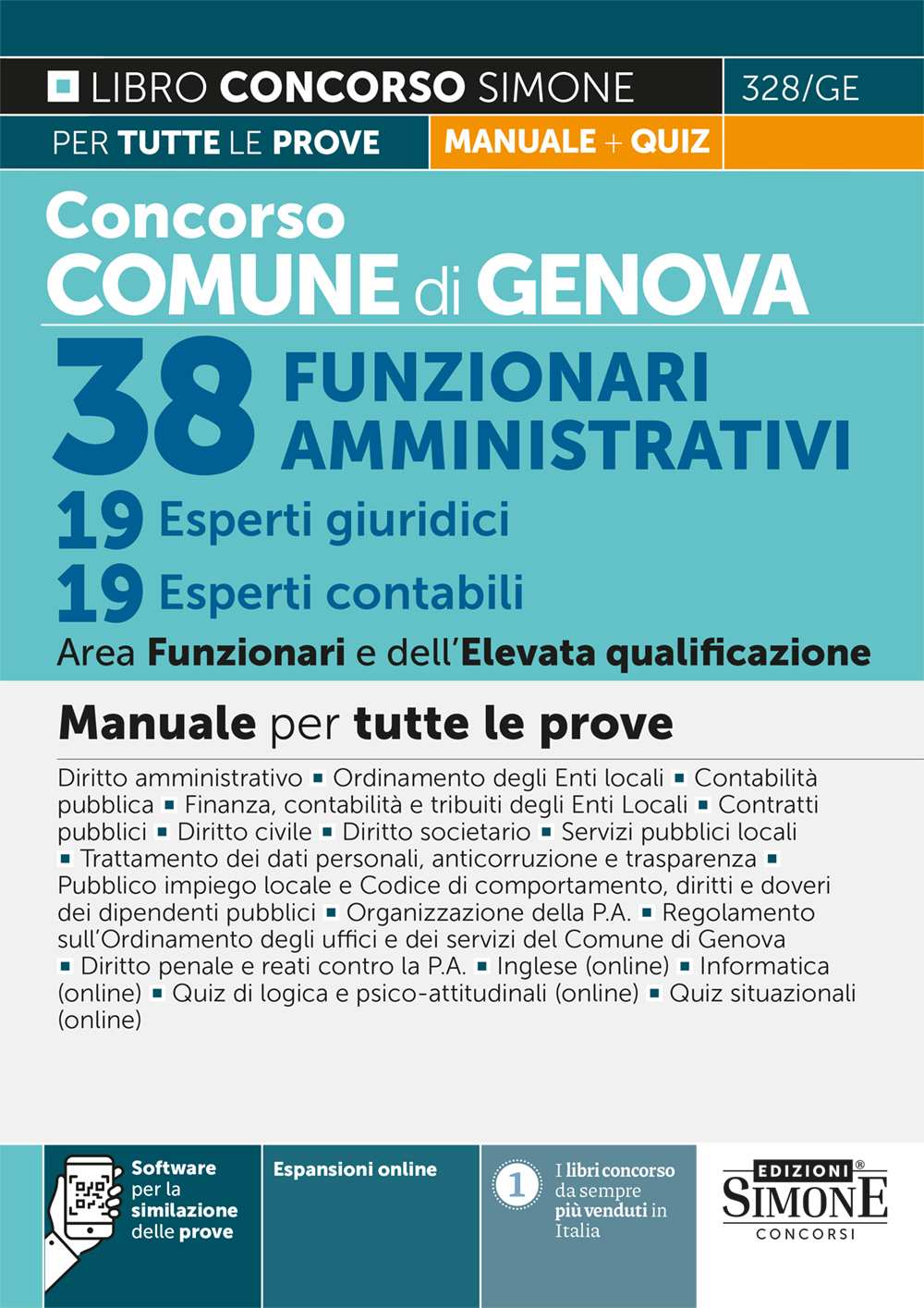 Concorso comune genova area funzionari - 328GE