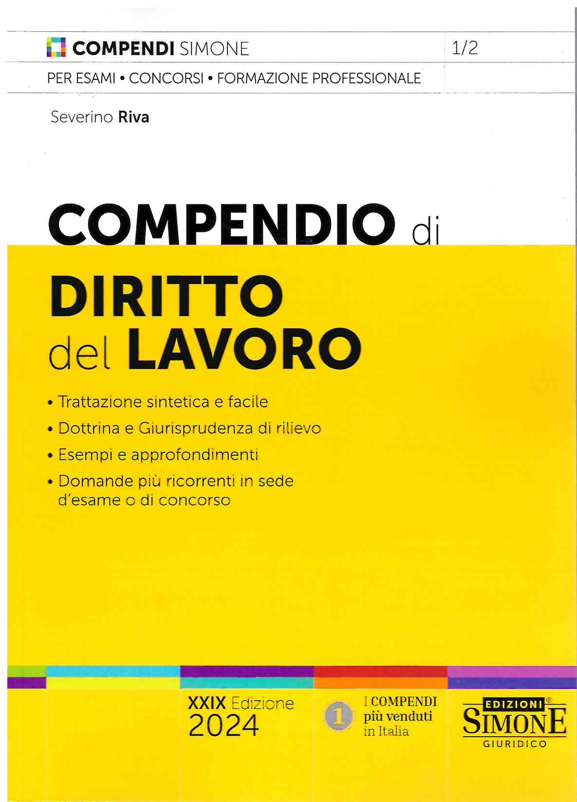 Compendio d diritto del lavoro 2024 (29°ed.) - Riva