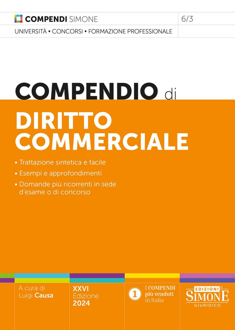 Compendio di Diritto Commerciale 2024 - L. Causa