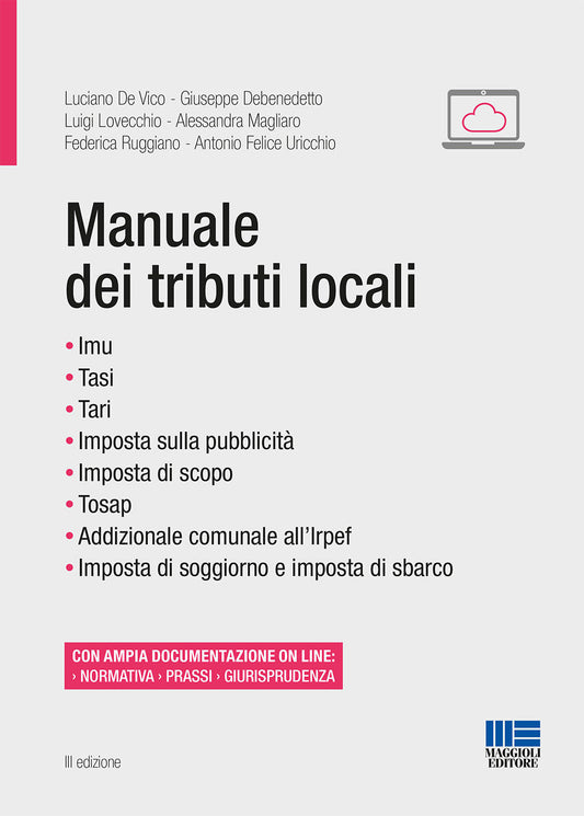 Manuale tributi locali 3ed. - De Vico