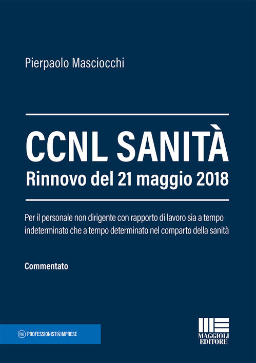 Ccnl sanita' rinnovo 21-05-2018 - Masciocchi