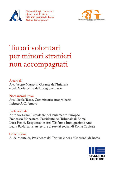 Tutori volontari per minori stranieri - Marzetti