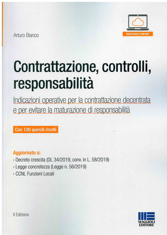 Contrattazione controlli responsabilità - Bianco