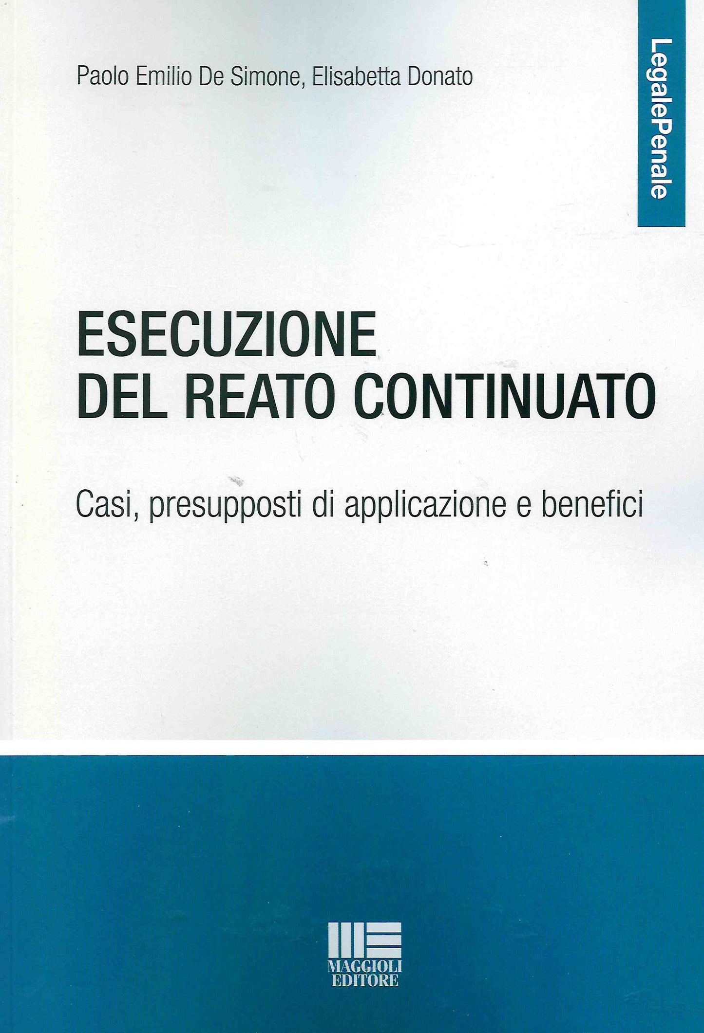Esecuzione reato continuato - De Simone