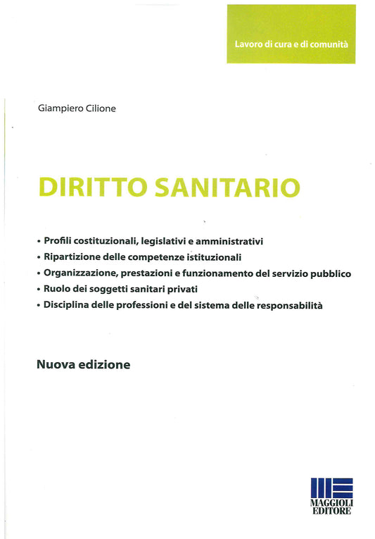 Diritto sanitario n.ed. - Cilione