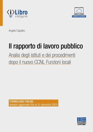 Rapporto lavoro pubblico 2ed. - Capalbo