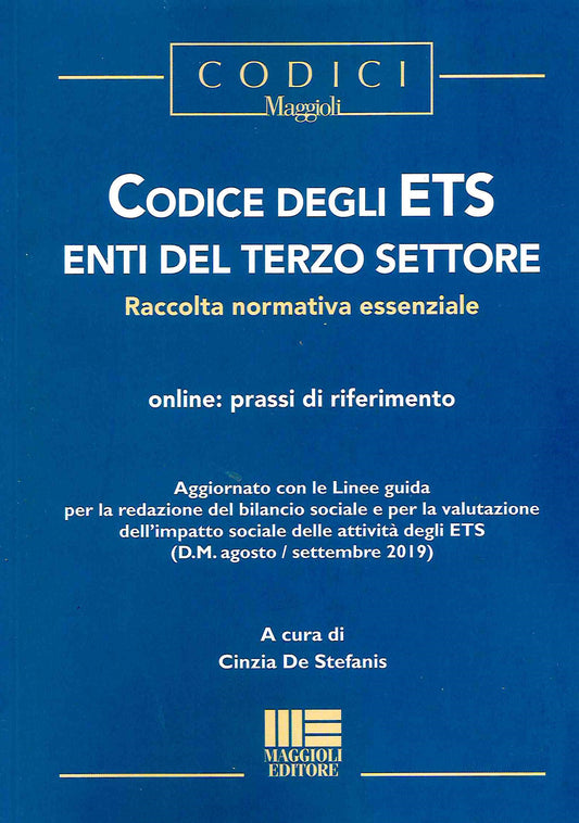 Codice ets enti terzo settore