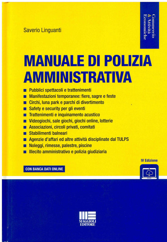 Manuale polizia amministrativa 4ed. - Linguanti