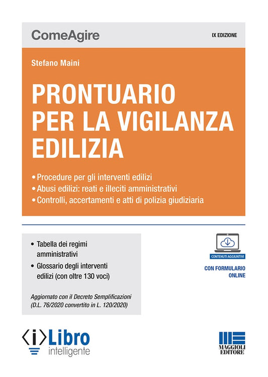 Prontuario vigilanza edilizia 9ed. - Maini
