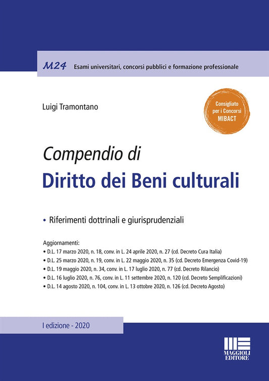 Compendio diritto beni culturali - Tramontano