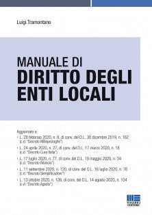 Manuale diritto enti locali - Tramontano