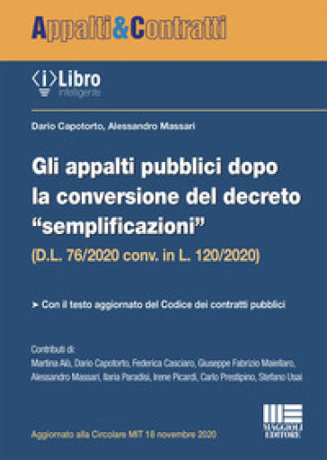 Appalti pubblici dopo conversione decret - Capotorto