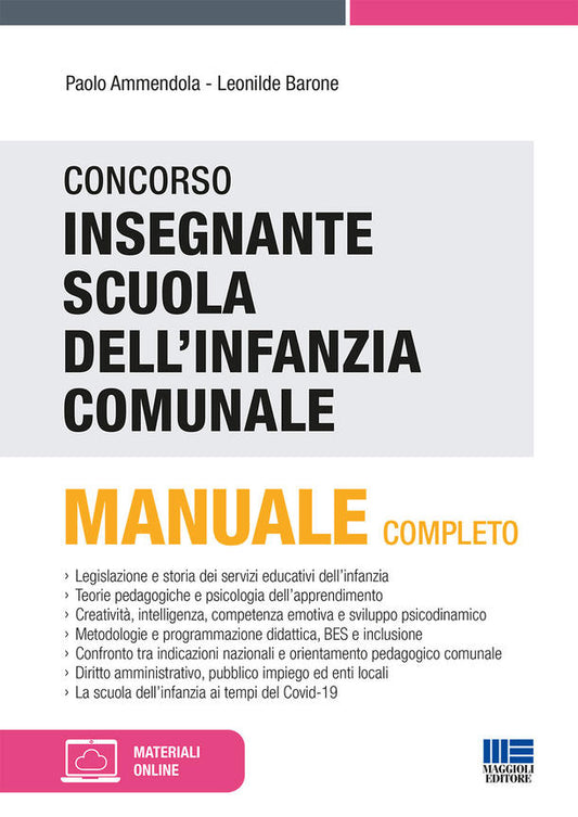 Concorso insegnante scuola infanzia com. - Ammendola