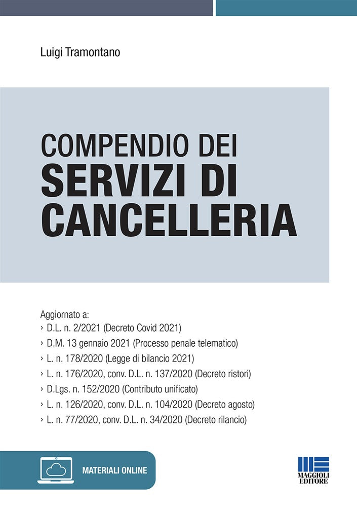 Compendio servizi di cancelleria - Tramontano