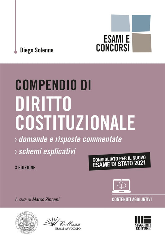 Compendio diritto costituzionale 2021 - Solenne