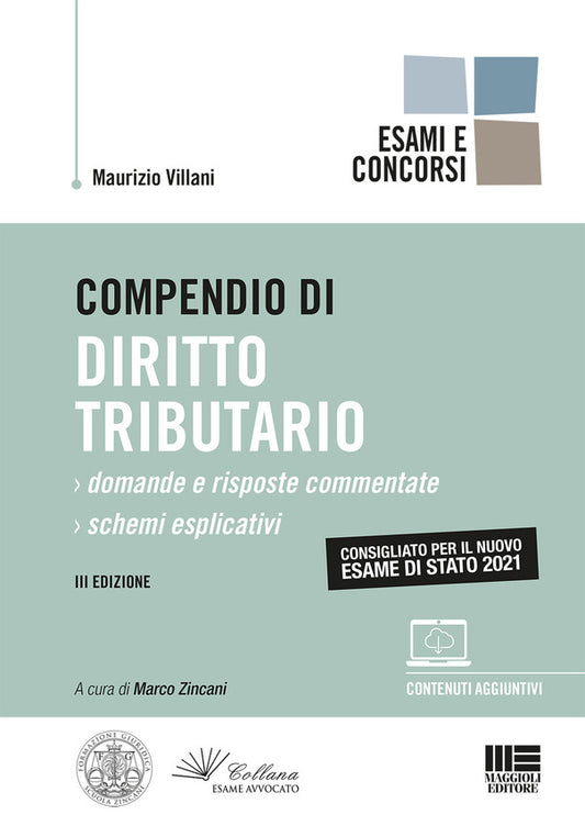 Compendio diritto tributario 2021 3ed - Villani