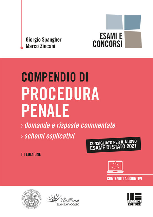 Compendio di procedura penale 2021 (3 ed.)