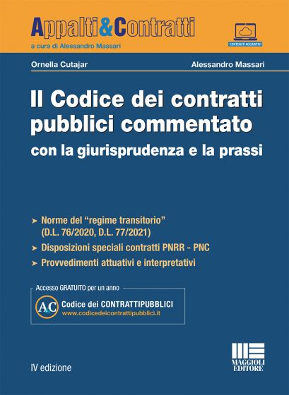 Codice contratti pubblici comm.giurispr. - Cutajar