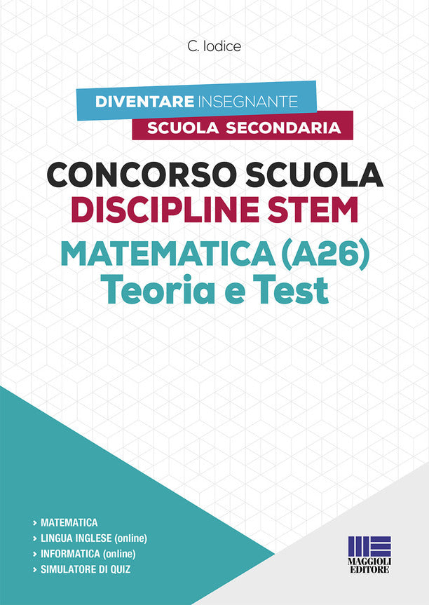 Concorso stem matematica A26 teoria test - Iodice