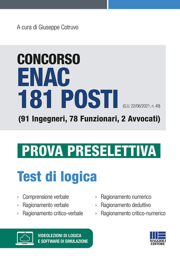 Concorso 181 posti enac presel.test logi - Cotruvo