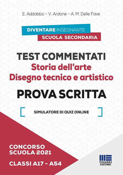 Scuola 2021 test comm.storia arte disegn - Addobbo Ardone
