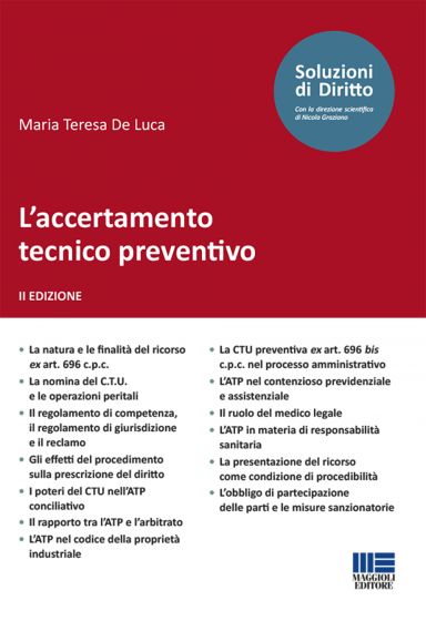 Accertamento tecnico preventivo 2ed. - De Luca