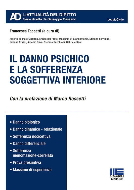 Danno psichico sofferenza sogg.interiore - Toppetti