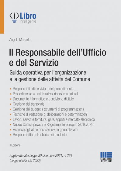 Responsabile ufficio e del servizio 2ed. - Marcella